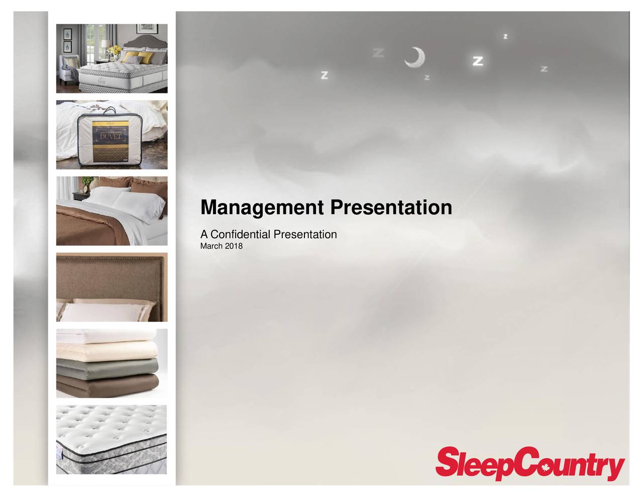 Sleep Country Canada (SCCAF) Presents At CIBC 21st Annual Retail