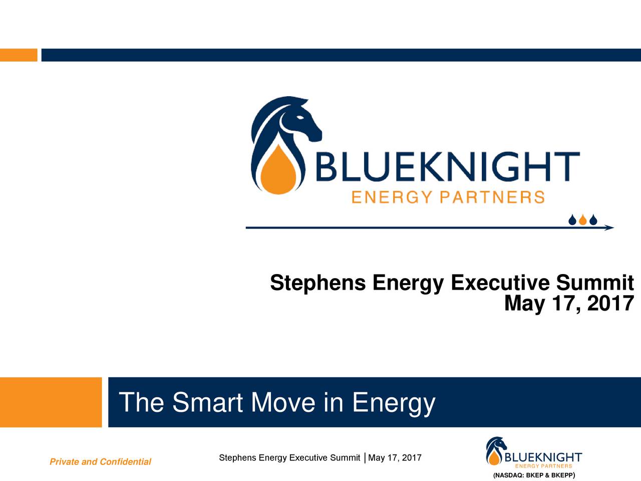 Blueknight Energy Partners (BKEP) Presents At Stephens Energy Executive