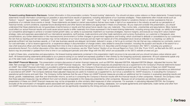 Fortrea Holdings Inc. 2025 Q1 - Results - Earnings Call Presentation ...