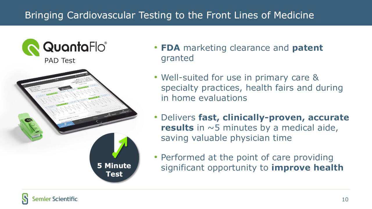 company presentation slide: QuantaFlo