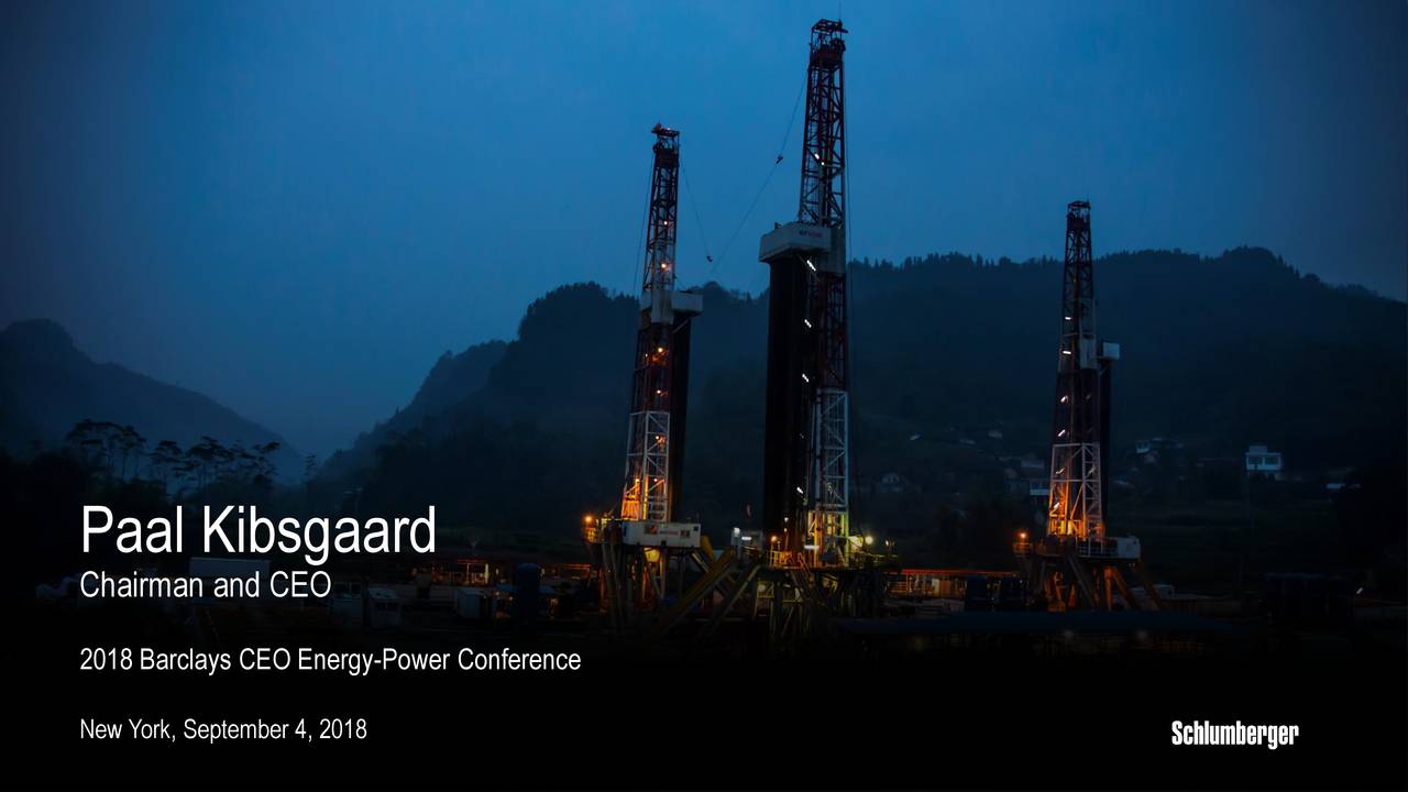 Schlumberger (SLB) Presents At Barclays CEO Energy-Power Conference ...