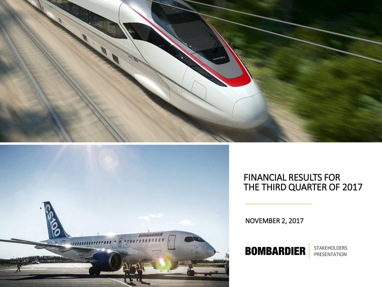 Bombardier Inc.A 2017 Q3 - Results - Earnings Call Slides (OTCMKTS ...