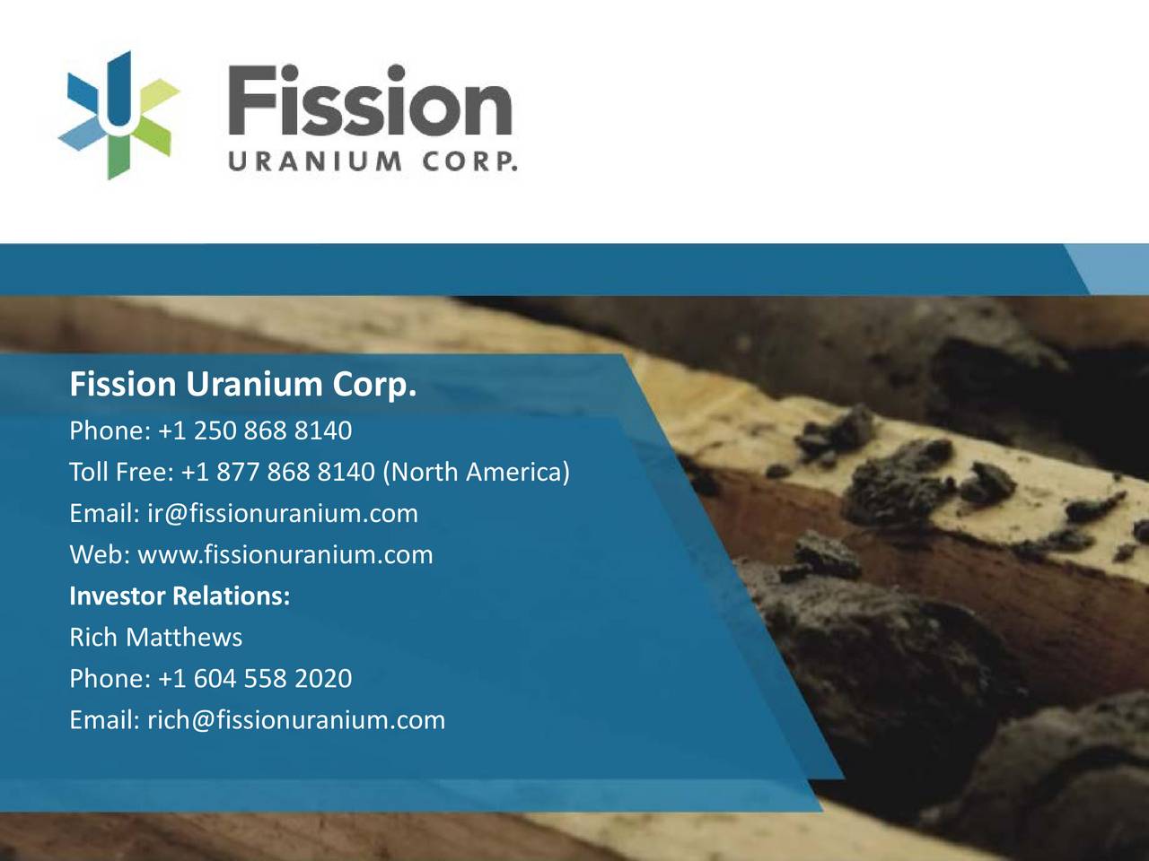 fission uranium corp finances
