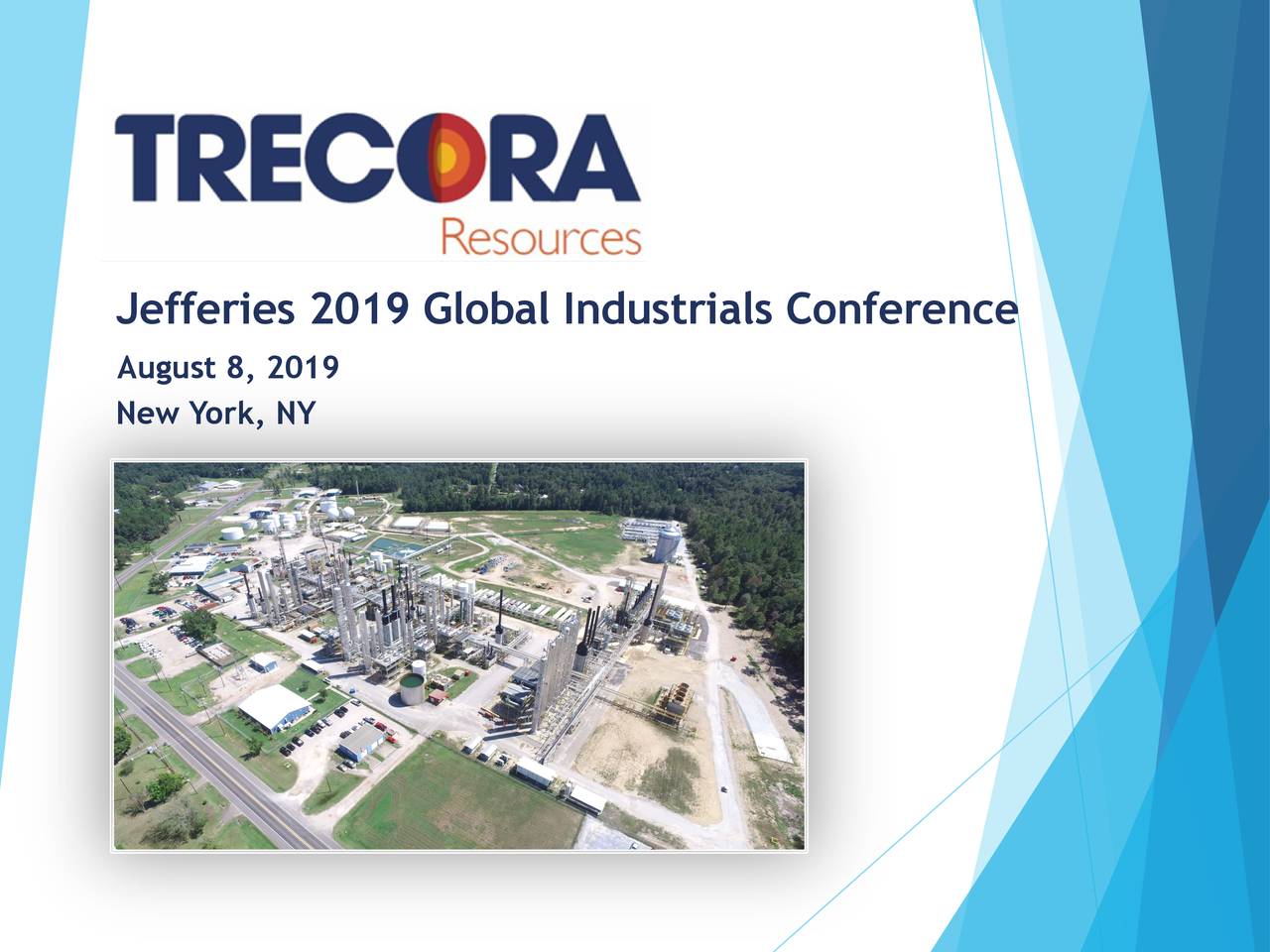 Trecora Resources (TREC) Presents At Jefferies Industrials Conference