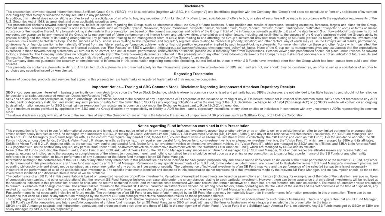 Disclaimers