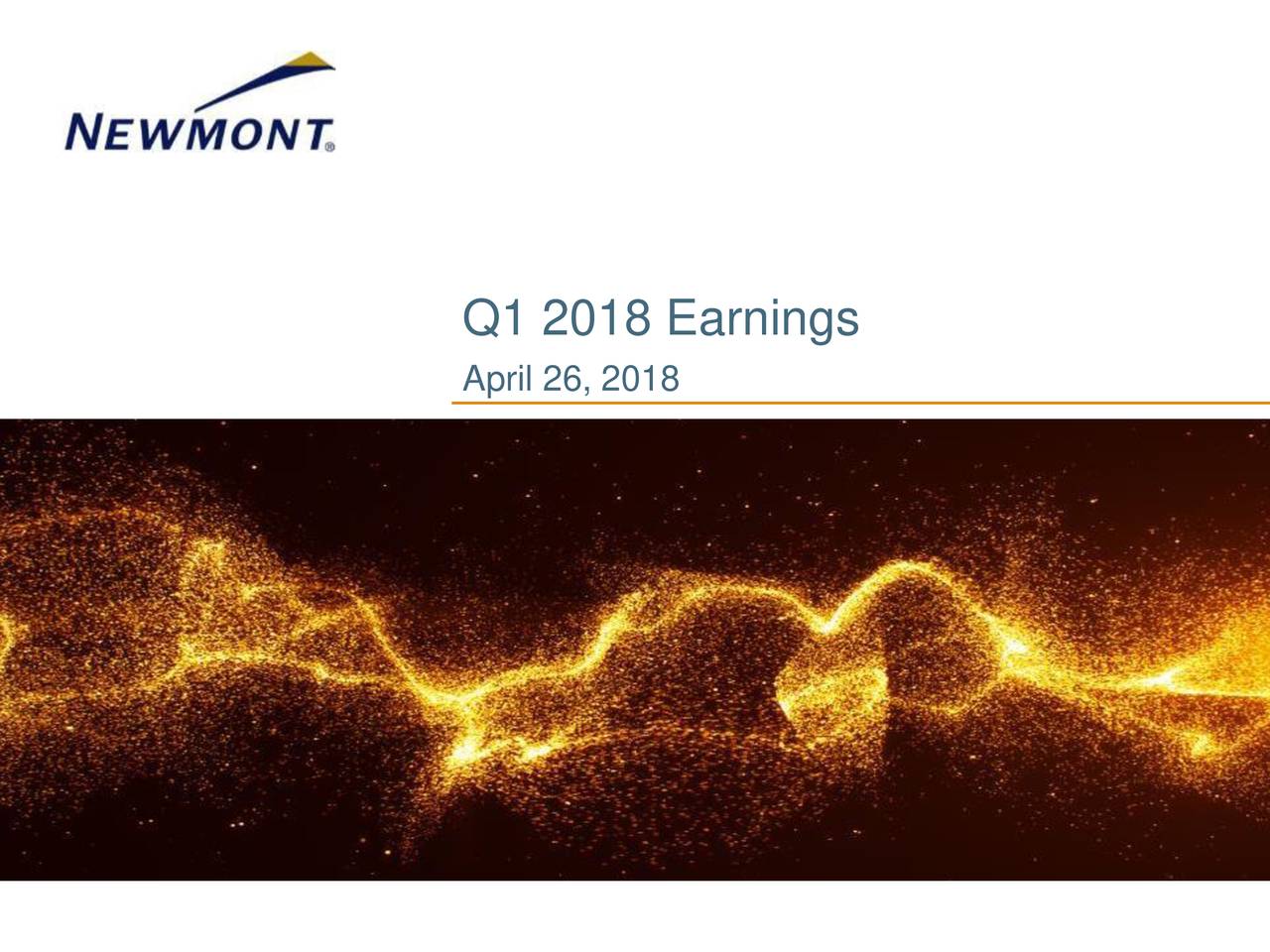 Newmont Mining Corporation (Holding Company) 2018 Q1 - Results ...