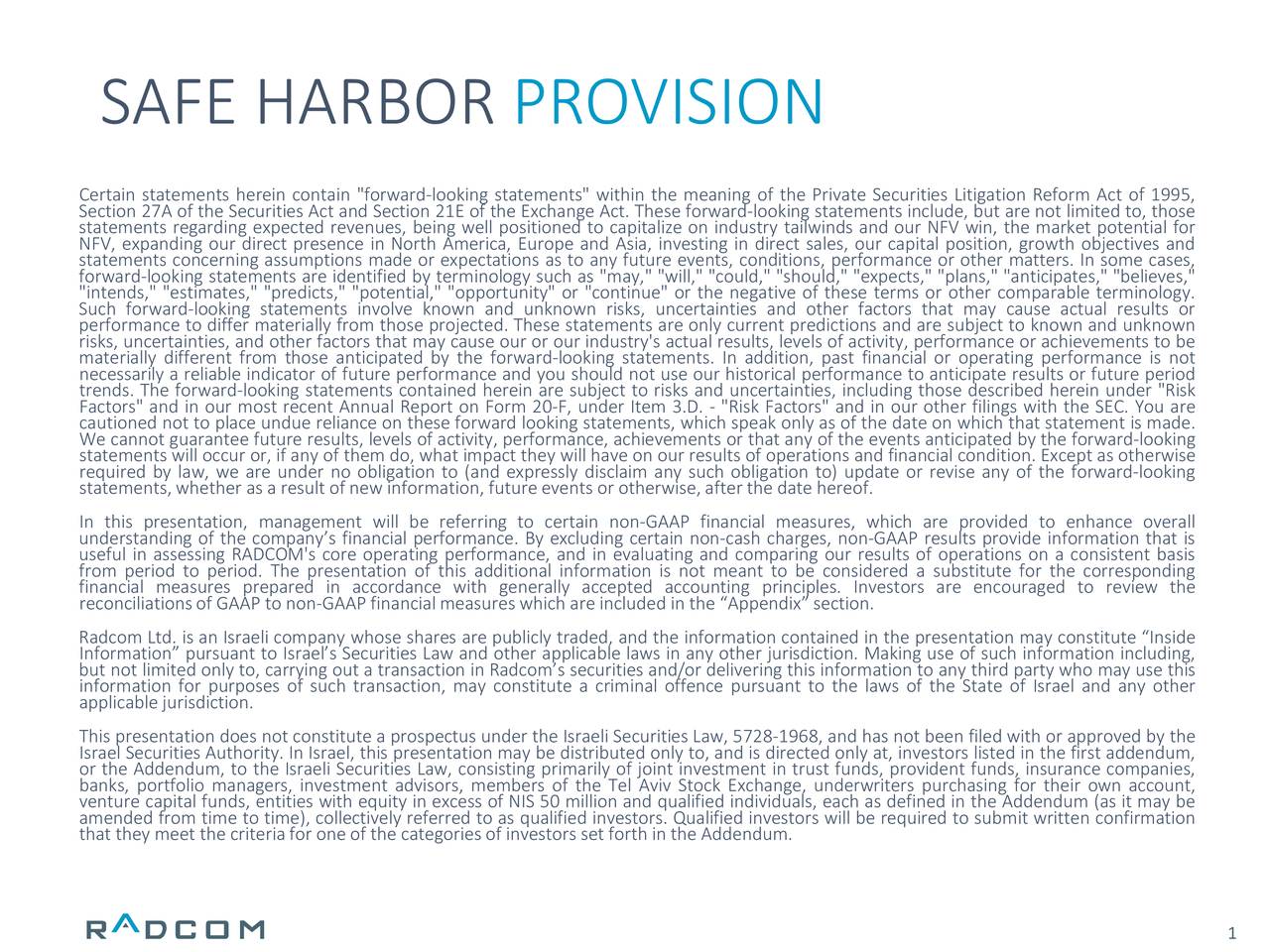 (RDCM) Presents At Needham & Co. 20th Annual Growth Conference