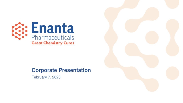 Enanta Pharmaceuticals, Inc. 2023 Q1 - Results - Earnings Call ...
