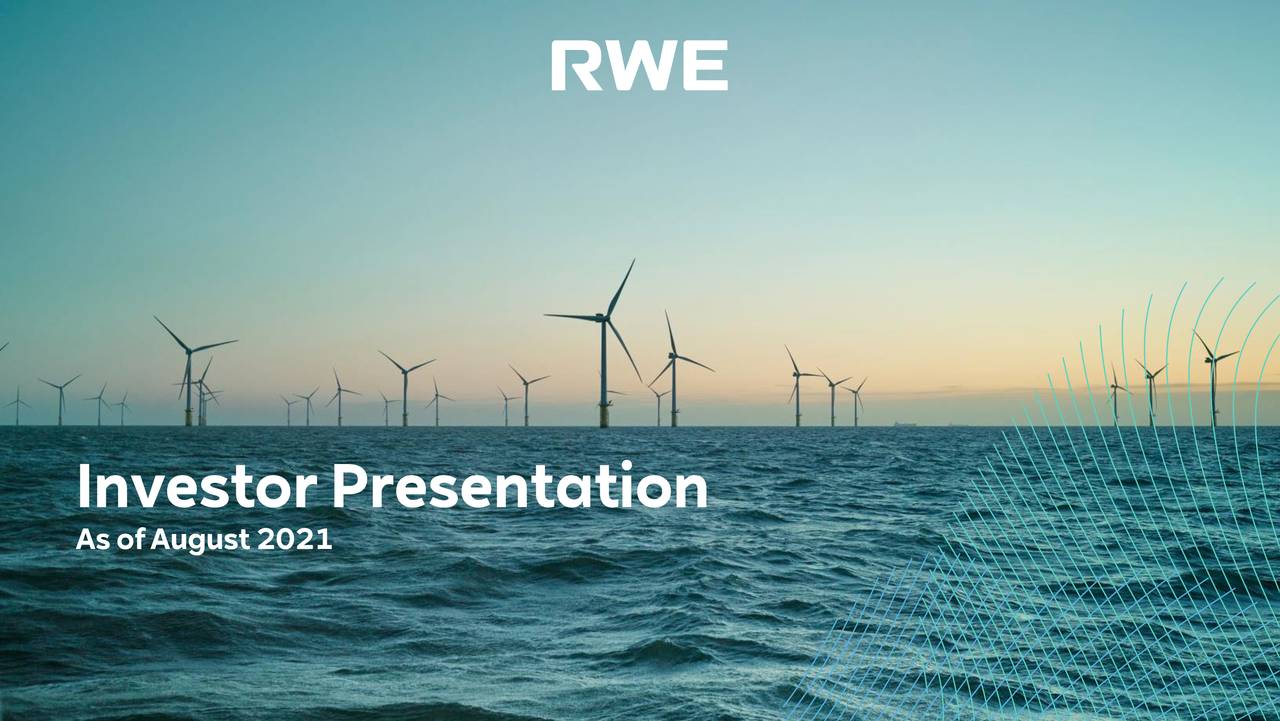 rwe investor presentation 2022