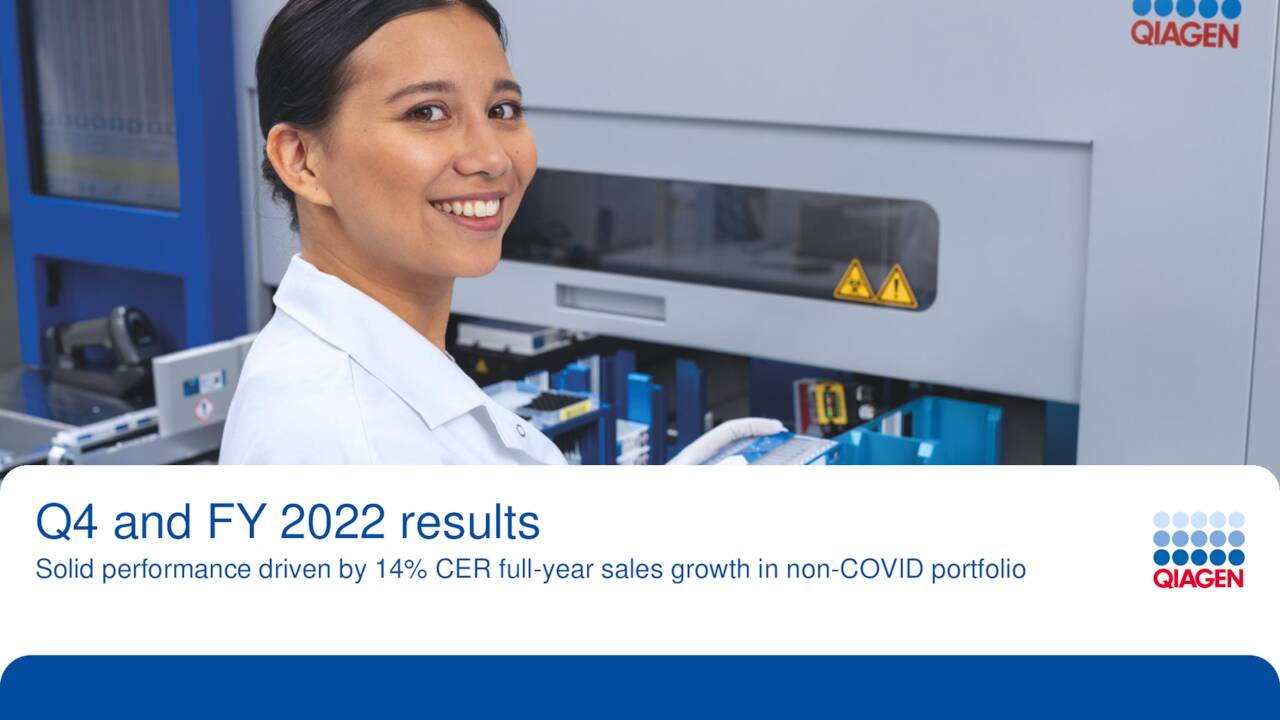 Qiagen N.V. 2022 Q4 - Results - Earnings Call Presentation (NYSE:QGEN ...