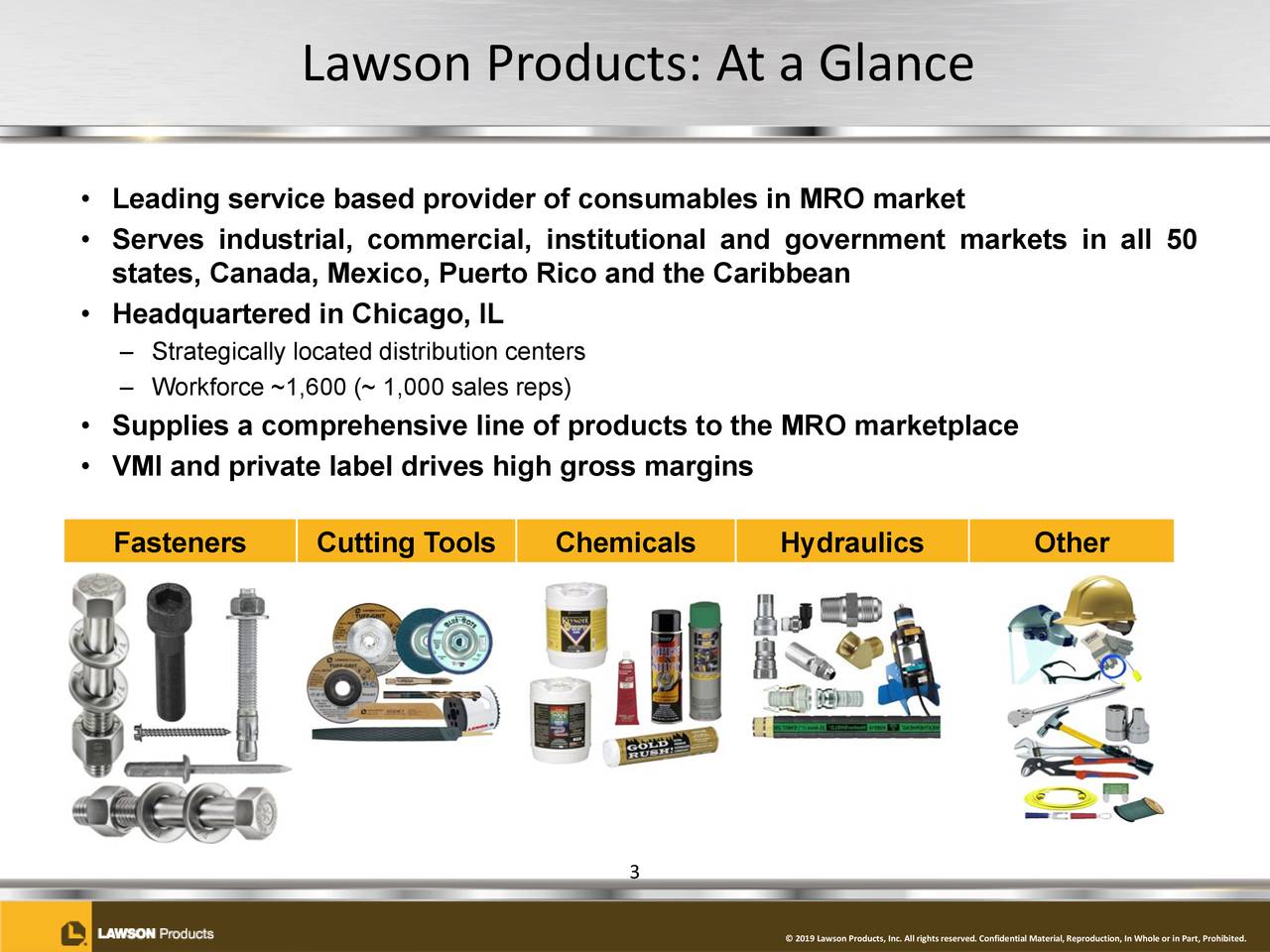 Lawson Products (LAWS) Investor Presentation Slideshow Lawson