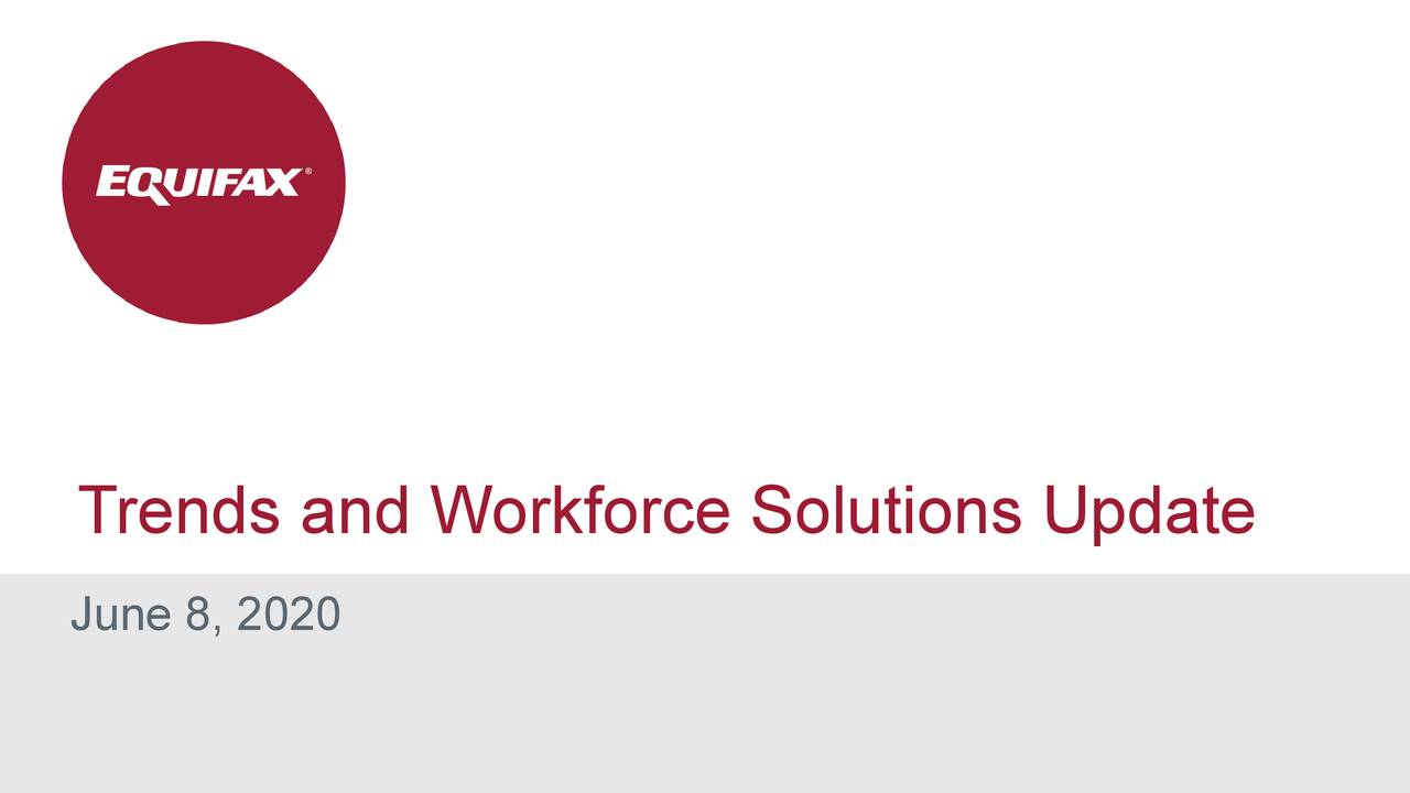 Trends and Workforce Solutions Update