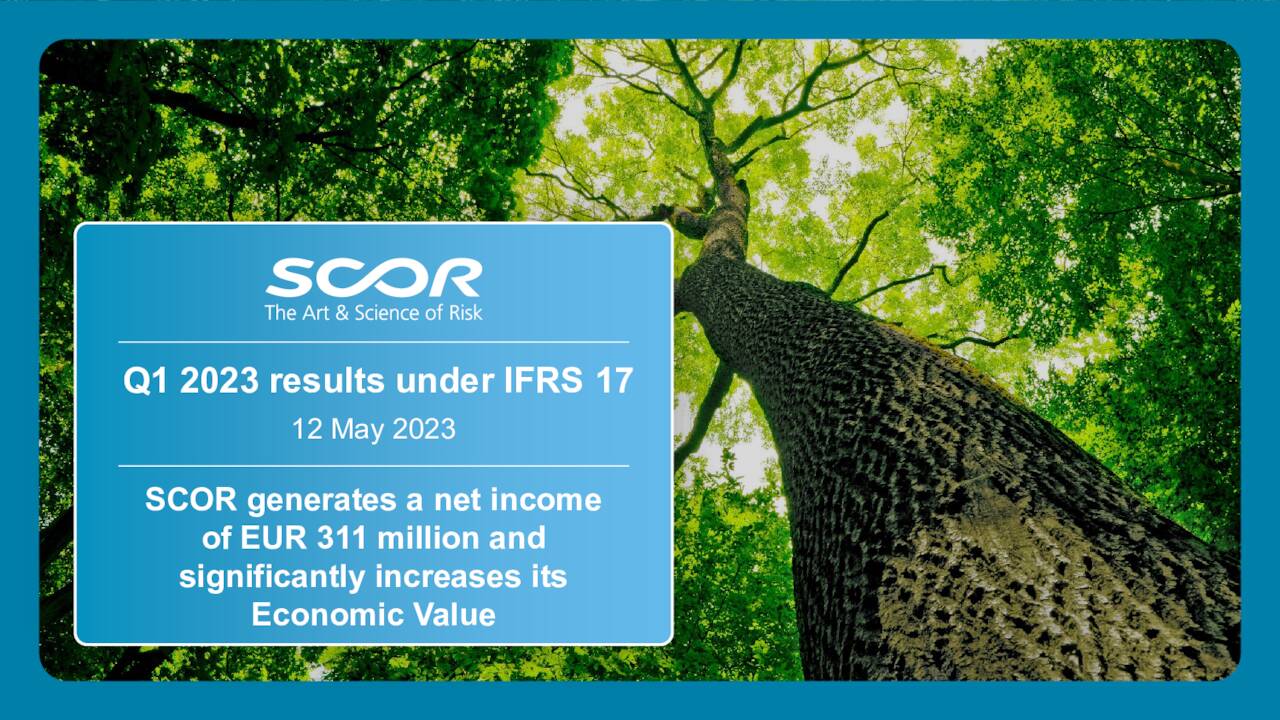 Q1 2023 results under IFRS 17
