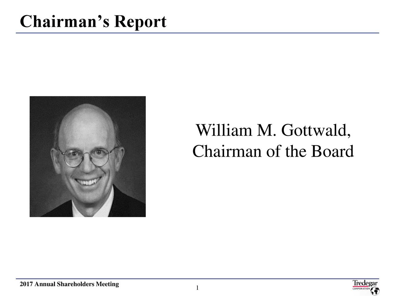 Tredegar Corporation (TG) Investor Presentation SlideshowTredegar