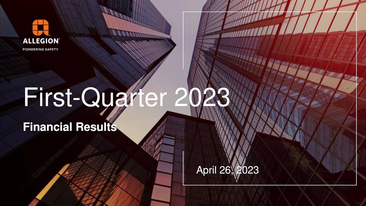 First-Quarter 2023