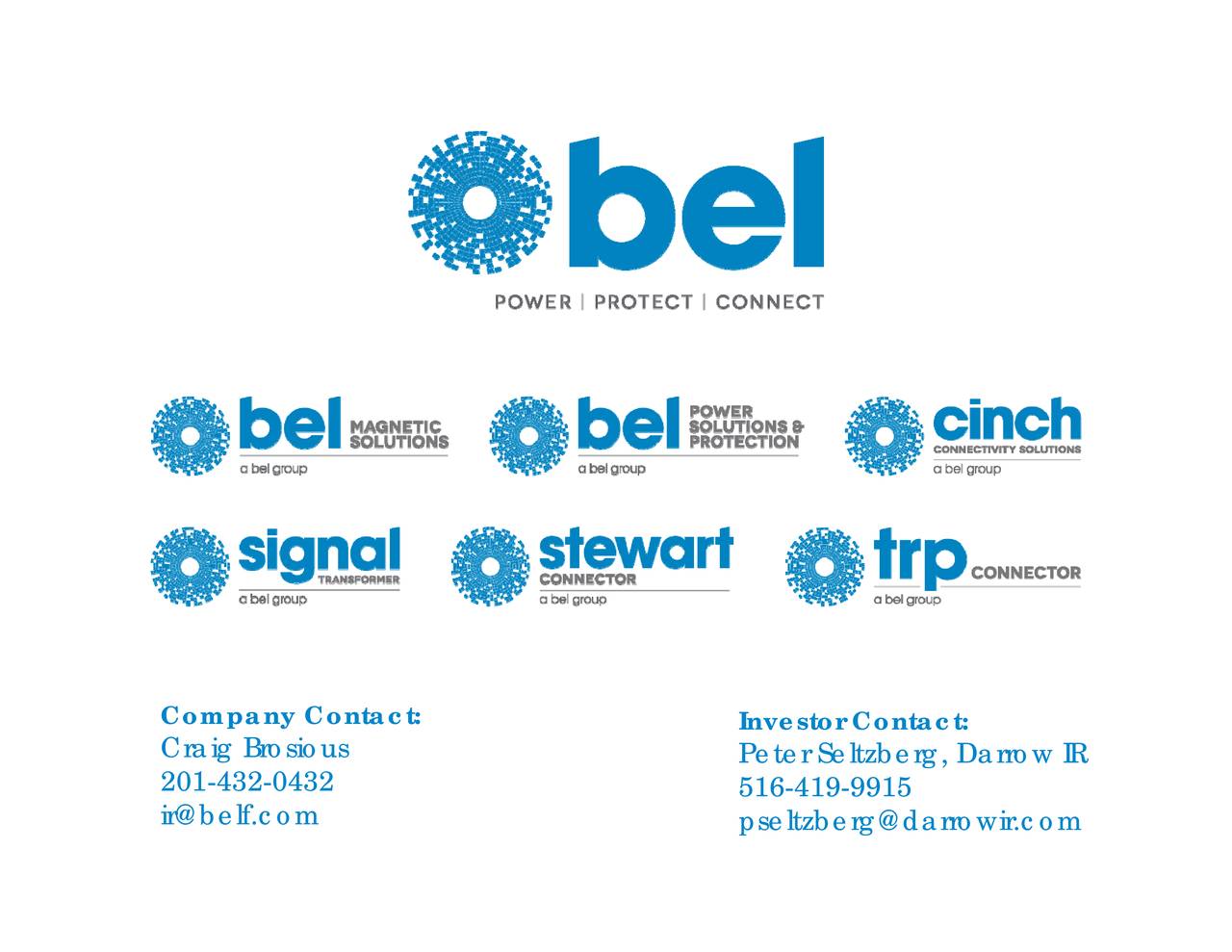 Bel Fuse (BELFB) Presents At Needham & Co. 20th Annual Growth