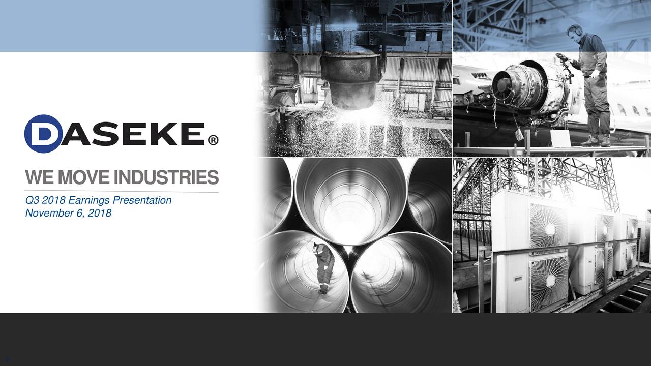 Daseke, Inc. 2018 Q3 - Results - Earnings Call Slides (NASDAQ:DSKE ...