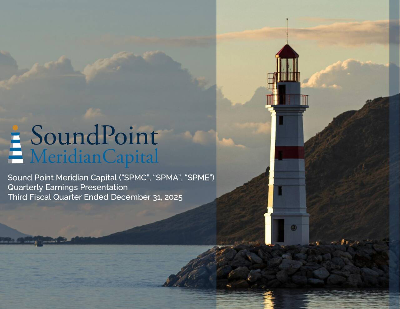 Sound Point Meridian Capital Inc 2026 Q3 - Results - Earnings Call ...