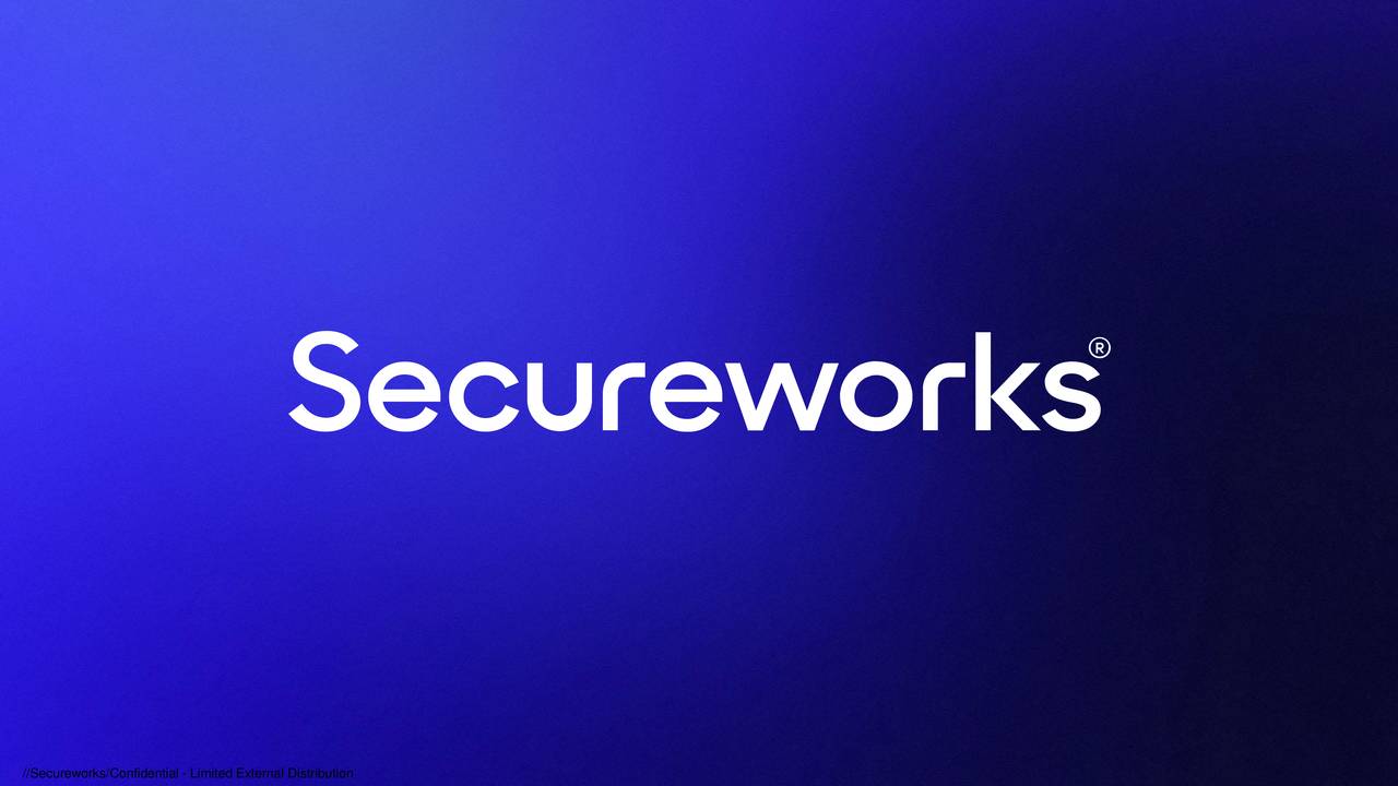 SecureWorks Corp. 2021 Q3 - Results - Earnings Call Presentation ...