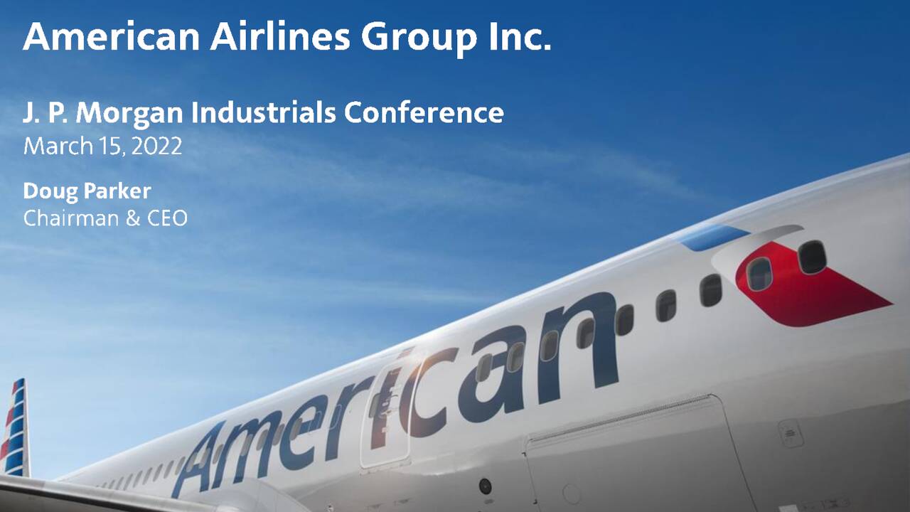 American Airlines Group (AAL) presents at JP Industrials