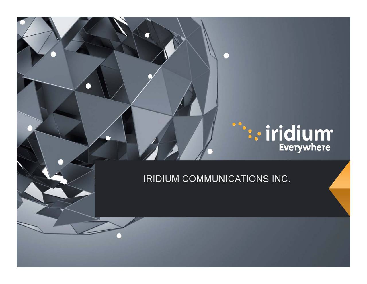 iridium communications inc