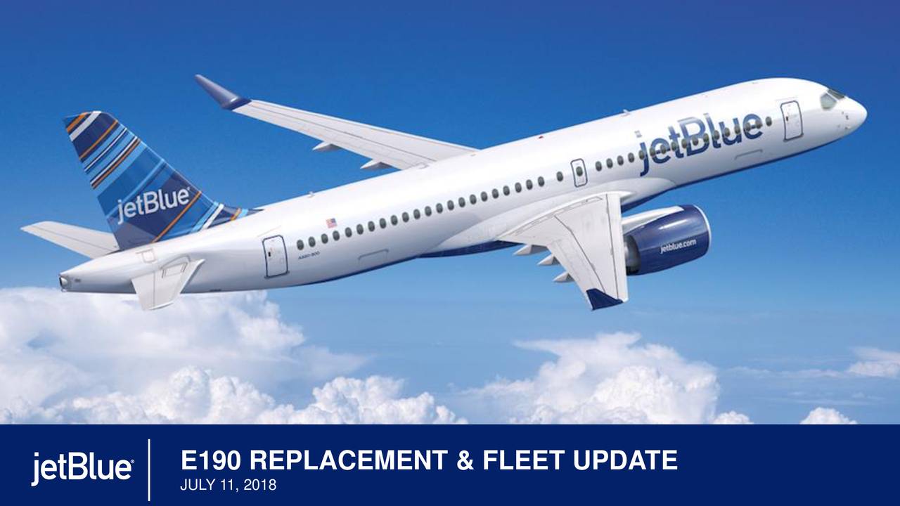 E190 REPLACEMENT & FLEET UPDATE