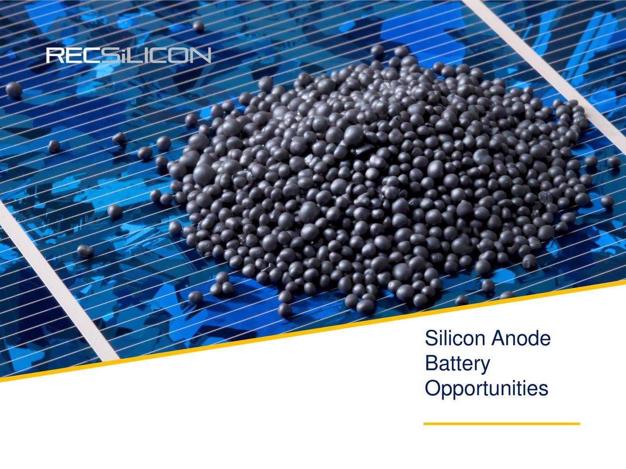 REC Silicon ASA 2019 Q3 - Results - Earnings Call Presentation (OTCMKTS:RNWEF) | Seeking Alpha