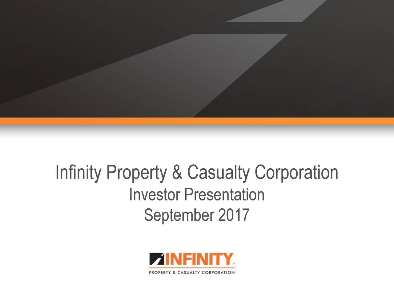 Infinity Property and Casualty Corporation (IPCC) Presents At Keefe