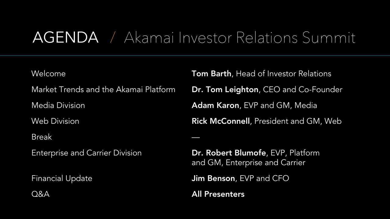 Akamai (AKAM) acquires SOASTA Slideshow (NASDAQAKAM) Seeking Alpha