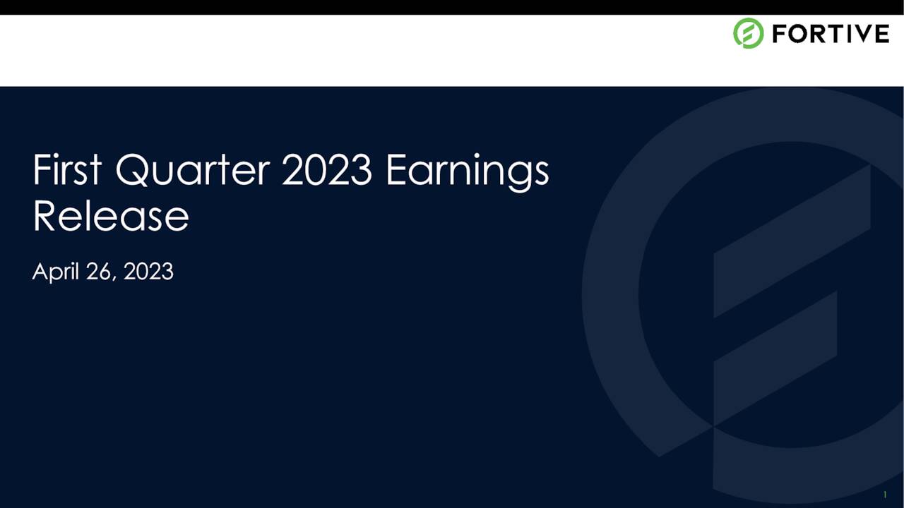 First Quarter 2023 Earnings