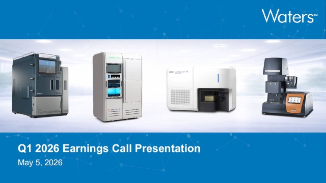 Waters Corporation 2026 Q1 - Results - Earnings Call Presentation (NYSE ...