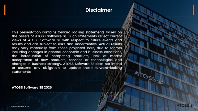 ATOSS Software SE (ATSWF) Presents at Jefferies Pan-European Mid-Cap  
