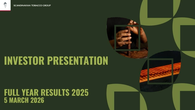 Scandinavian Tobacco Group A/S 2025 Q4 - Results - Earnings Call  Presentation (OTCMKTS:STBGY) 2026-03-05