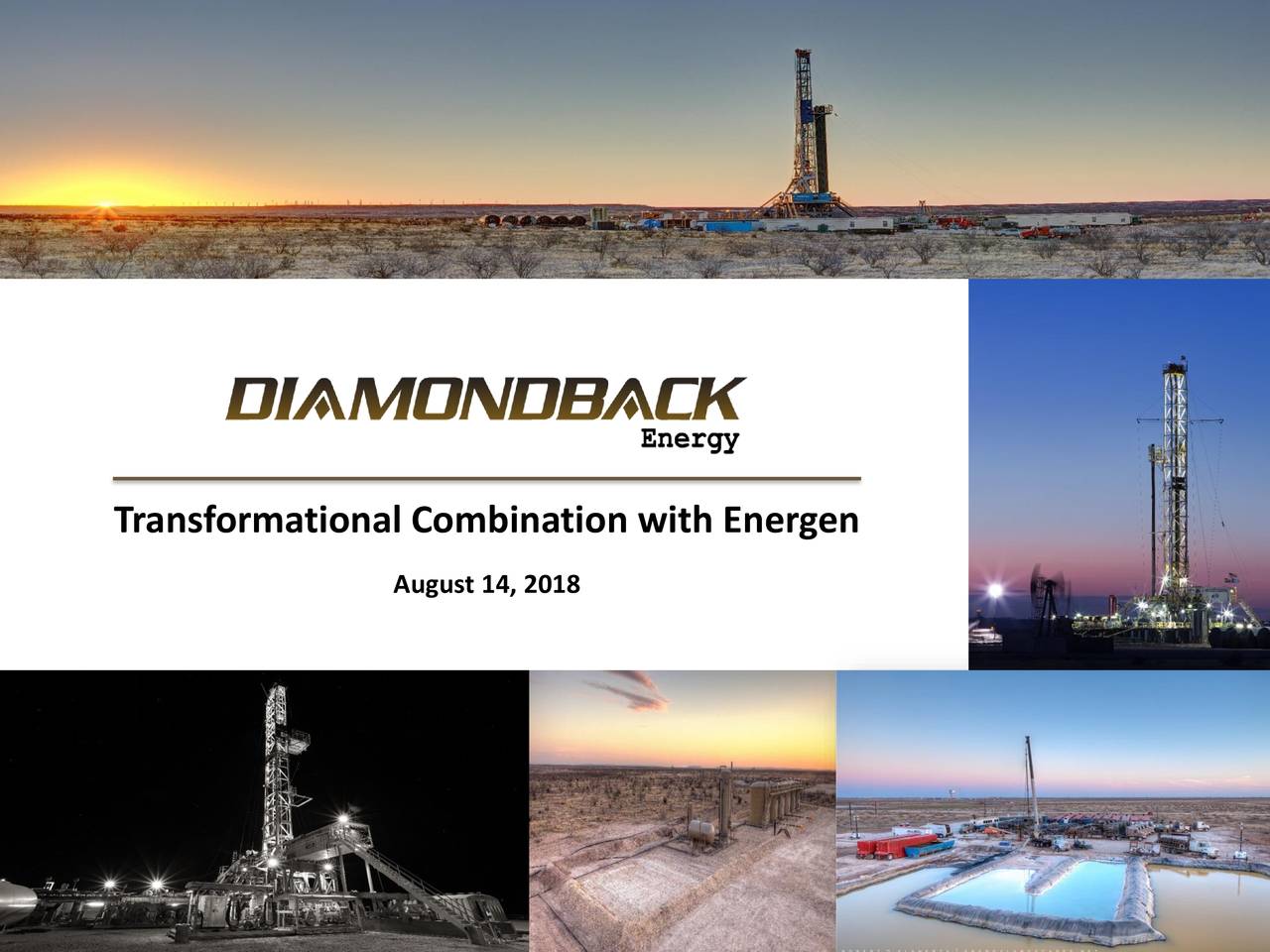 Diamondback Energy (FANG) Transformational Combination With Energen ...