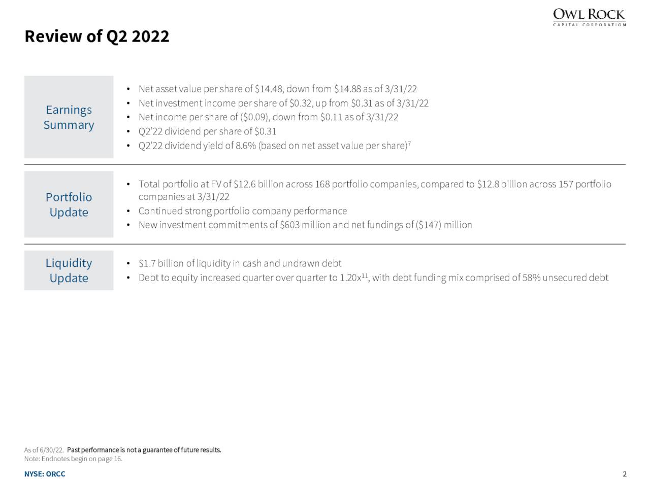 owl-rock-capital-corporation-2022-q2-results-earnings-call