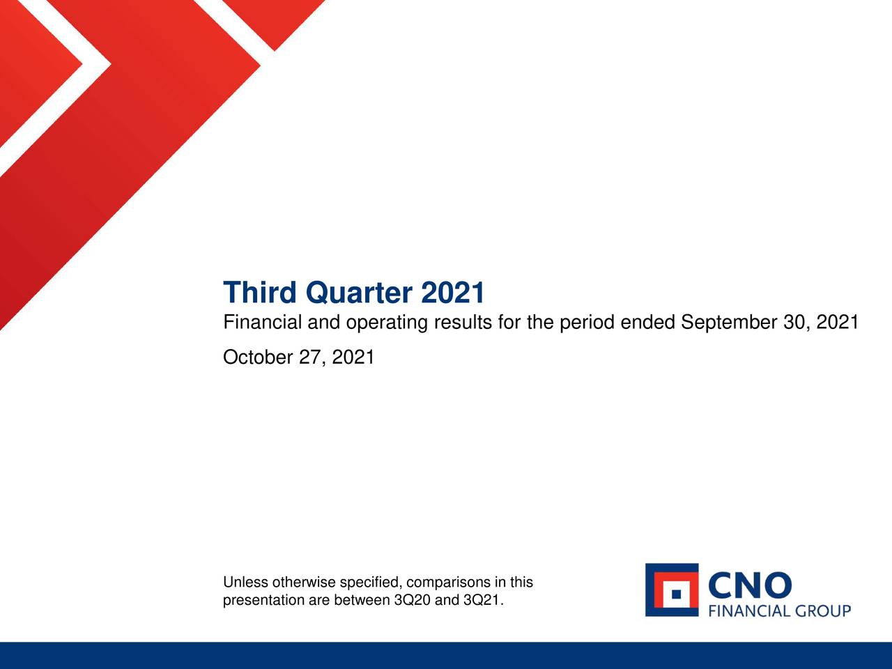 Third Quarter 2021