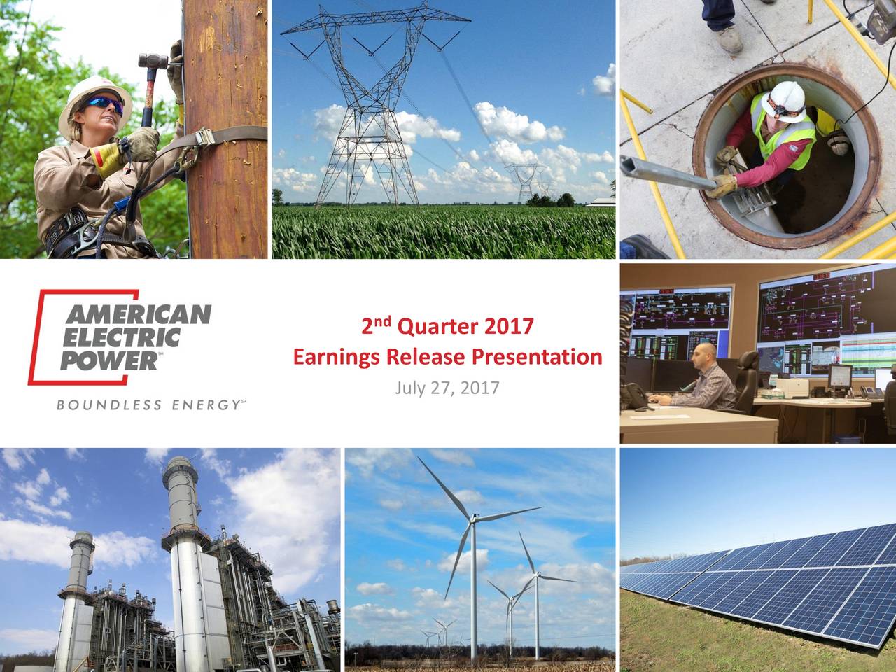 American Electric Power Company Inc 2017 Q2 Results Earnings Call 