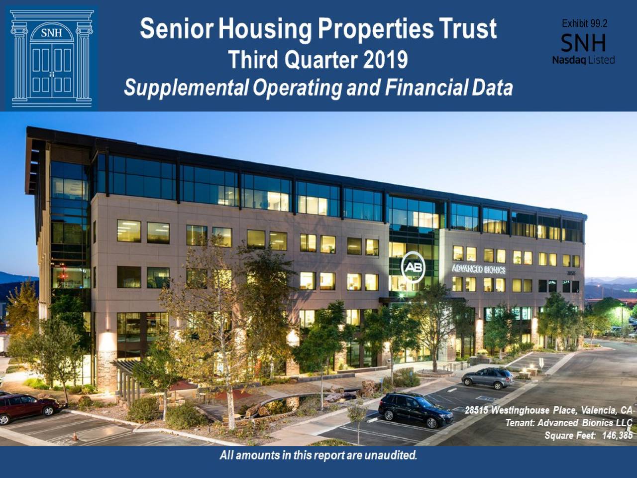 senior housing properties trust stock price wallet investor