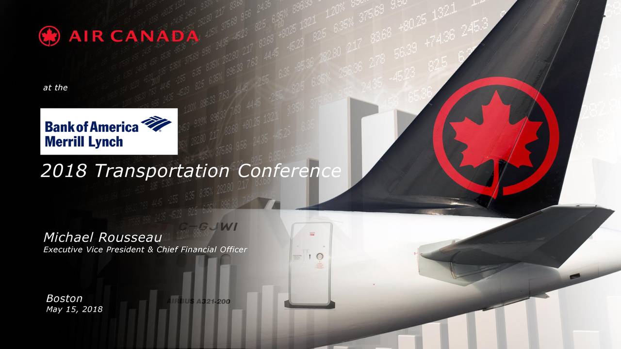 Air Canada Acdvf Presents At Bank Of America Merrill Lynch