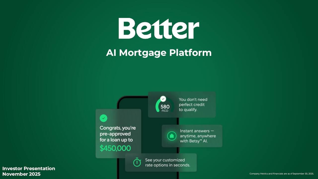 Better Home & Finance Holding Company 2025 Q3 - Results - Earnings Call
