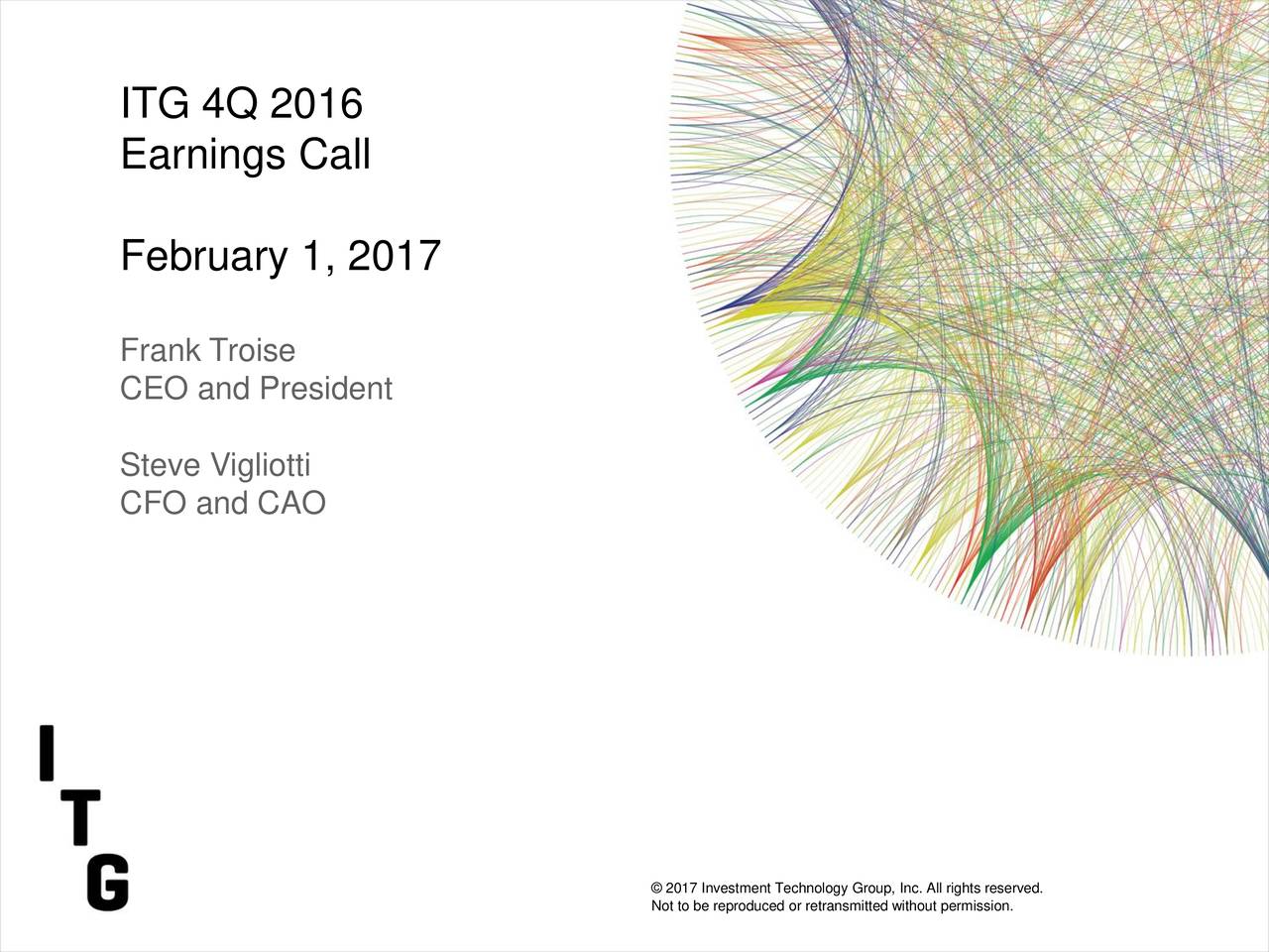 Investment Technology Group Inc. 2016 Q4 Results Earnings Call