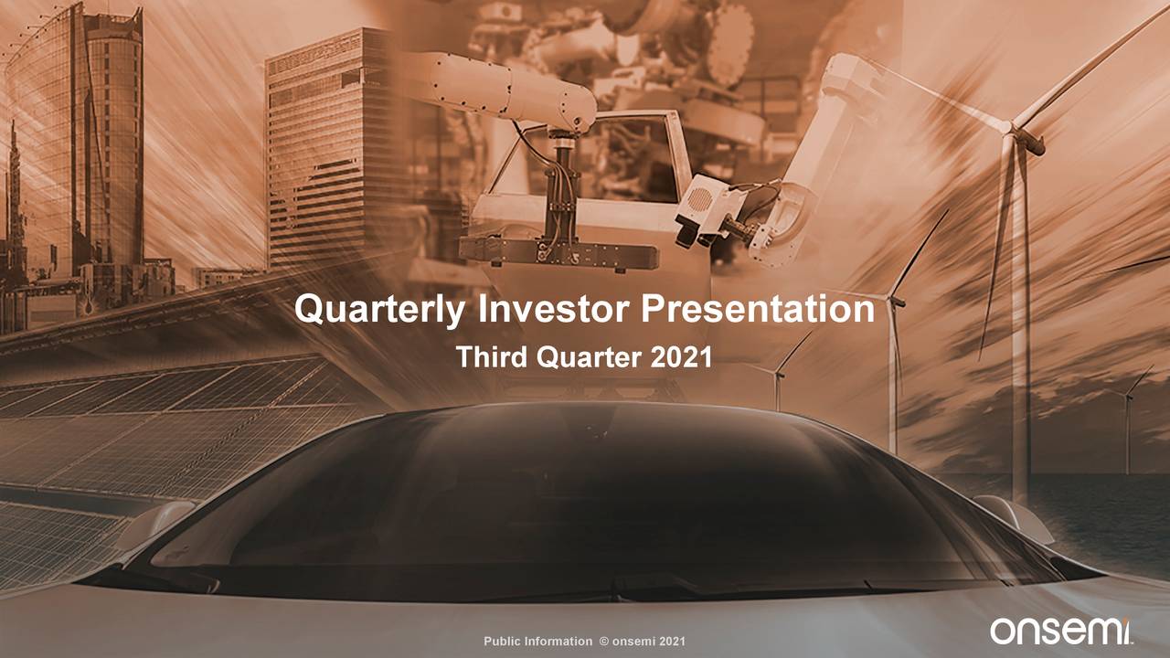 Quarterly Investor Presentation