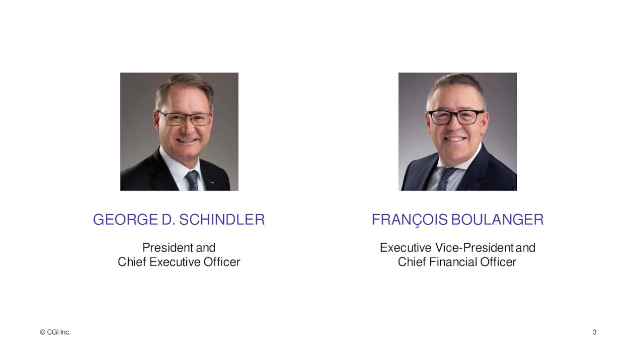 CGI Inc. 2022 Q1 Results Earnings Call Presentation (NYSEGIB