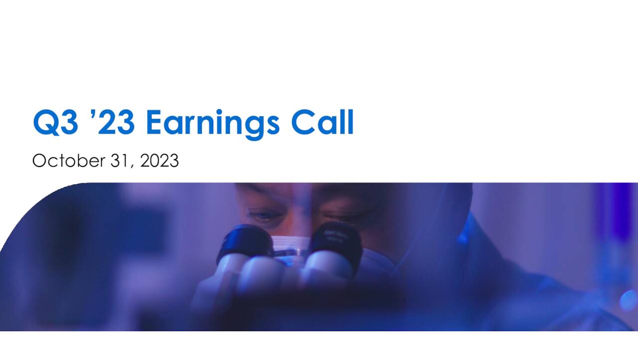 Amgen Inc. 2023 Q3 Results Earnings Call Presentation (NASDAQAMGN