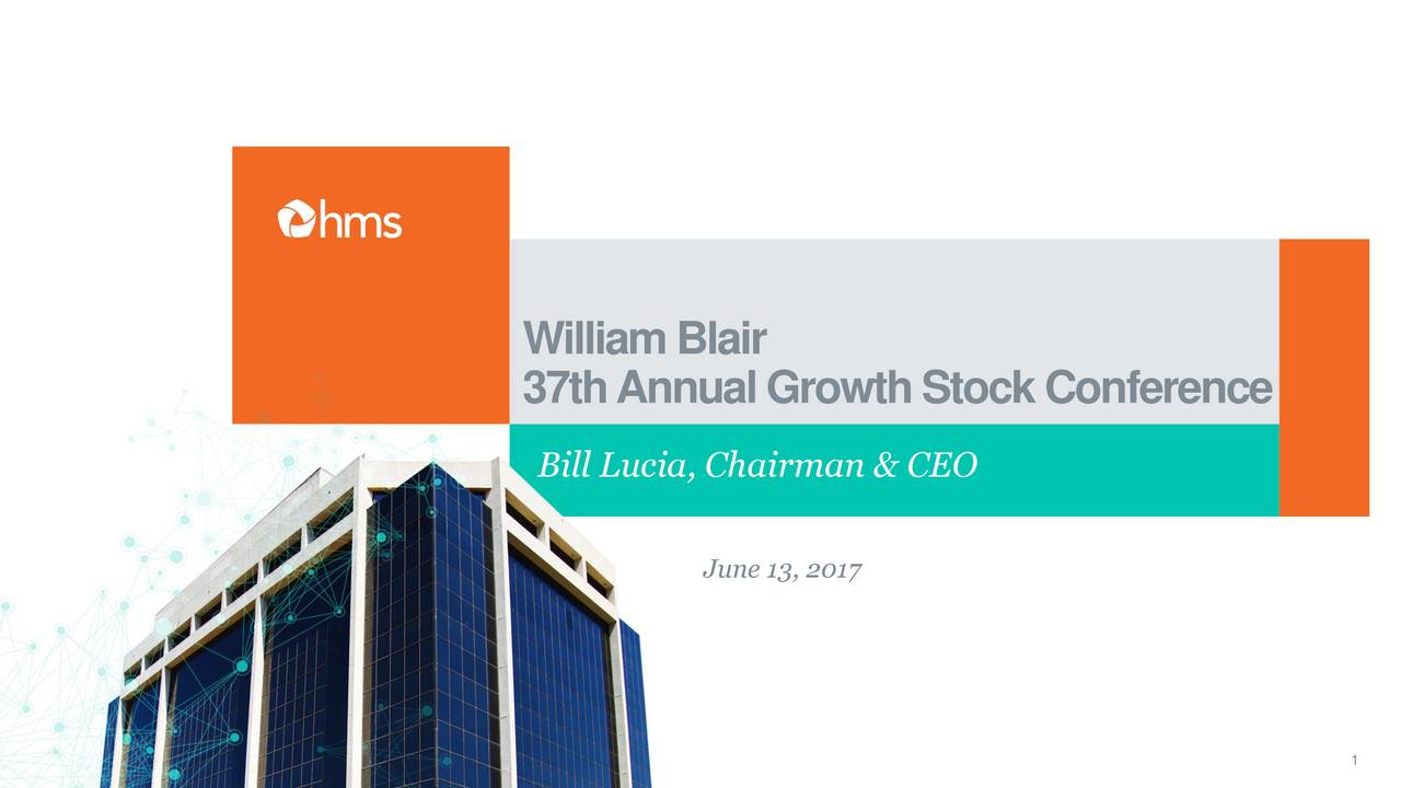 Hms Holdings Hmsy Presents At The William Blair 2017 Growth Stock