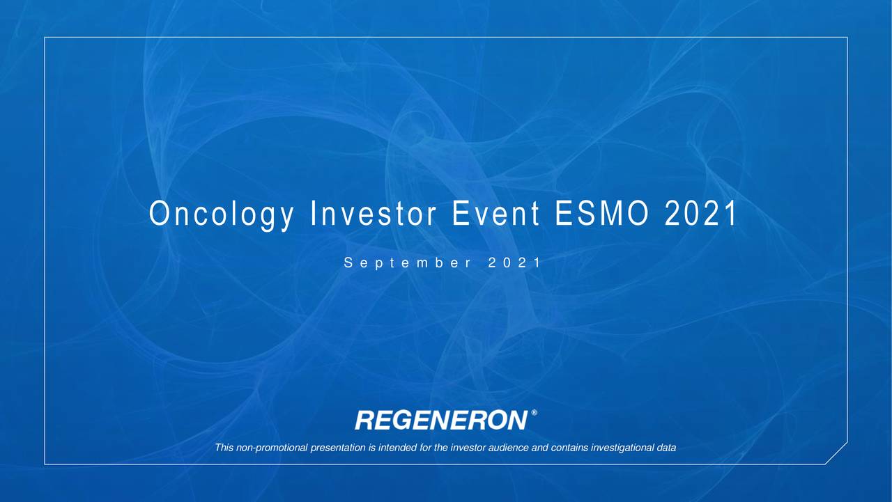 Regeneron Pharmaceuticals (REGN) Presents At Oncology Investor Event ...