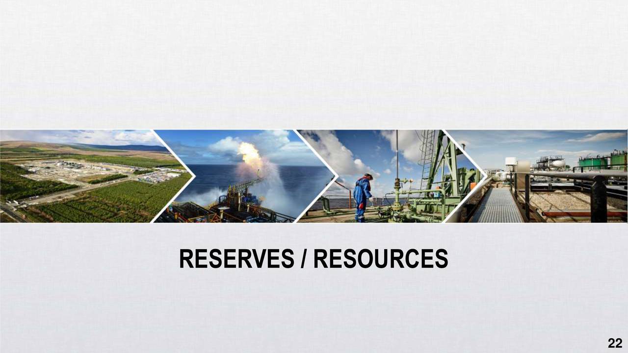 RESERVES / RESOURCES