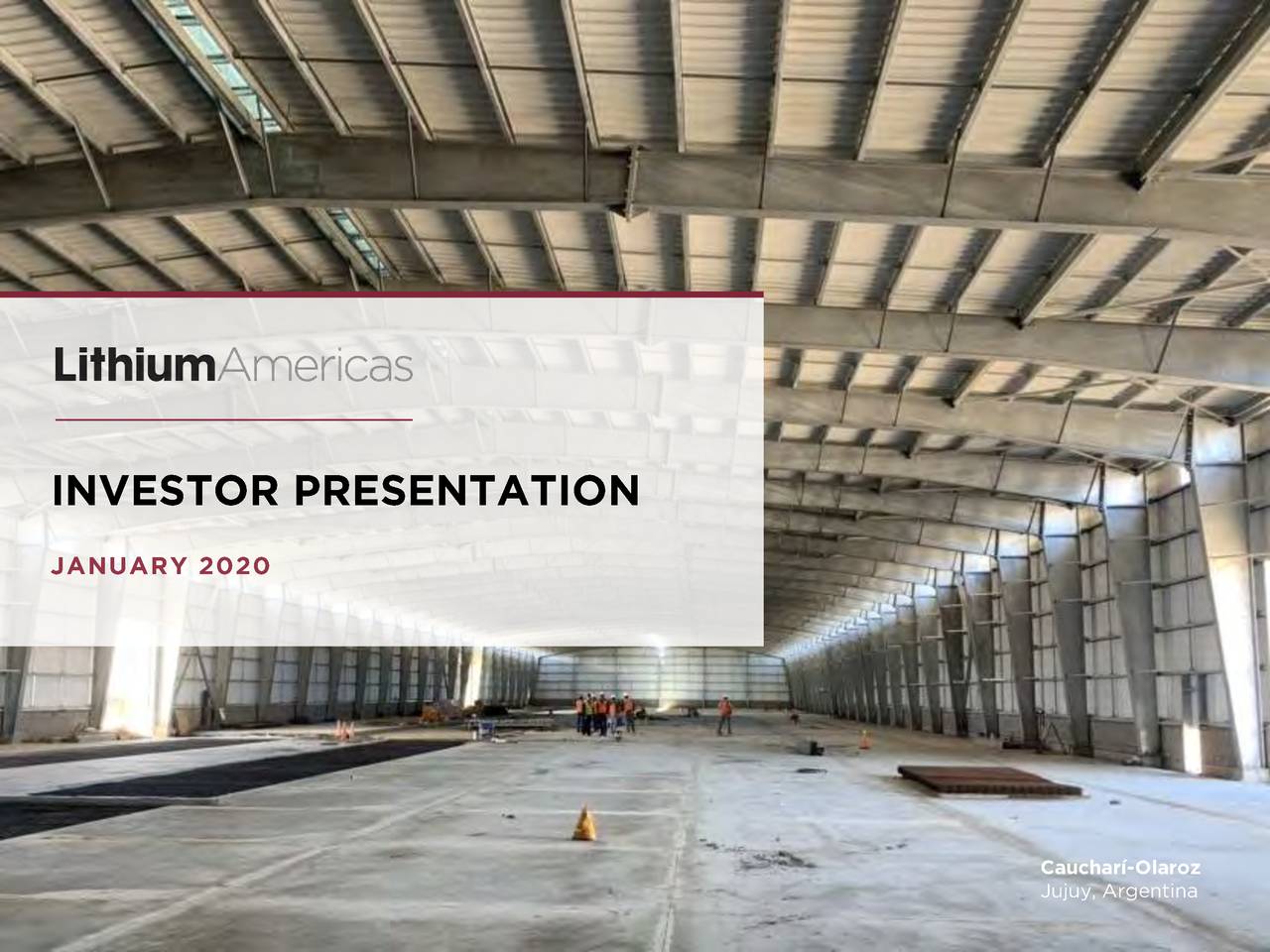 Lithium Americas (LAC) Investor Presentation Slideshow (NYSELAC