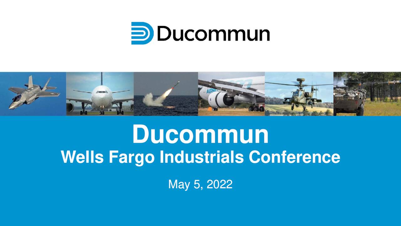 (DCO) Presents at the Wells Fargo Industrial Conference