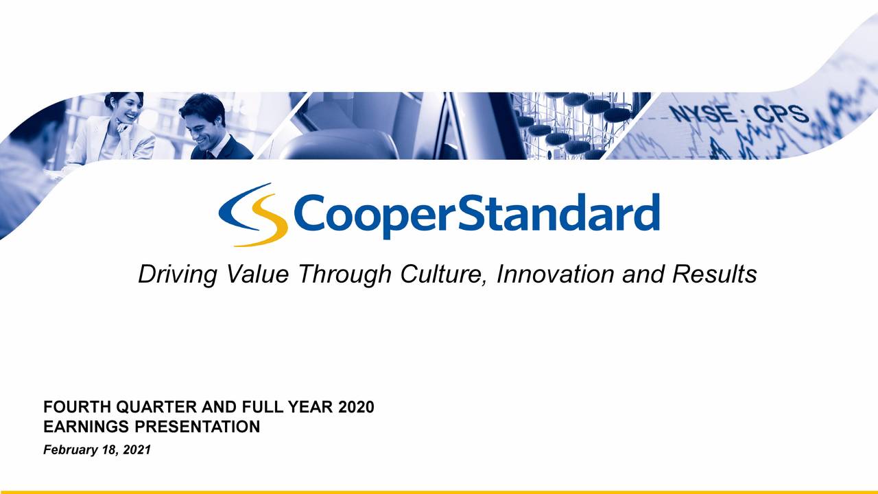 CooperStandard Holdings Inc. 2020 Q4 Results Earnings Call